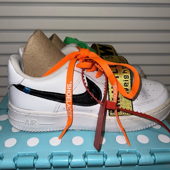 custom off white air forces